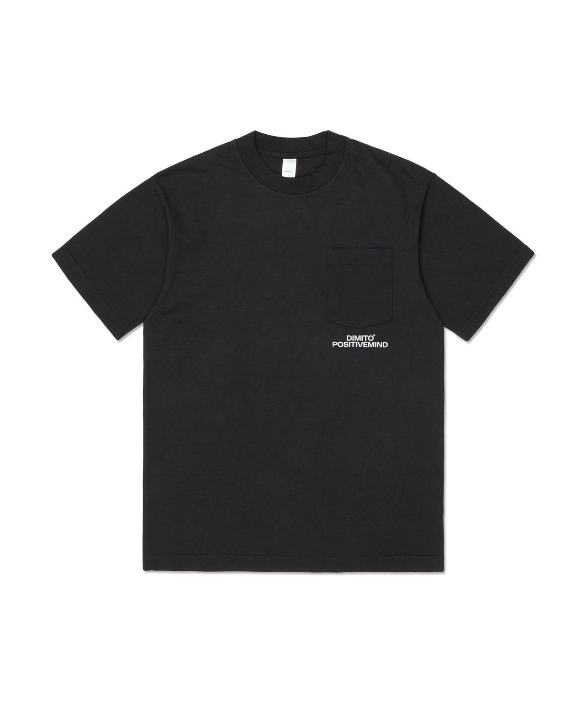 디미토(DIMITO) DMT POCKET SSV GD 6.5OZ TEE BLACK