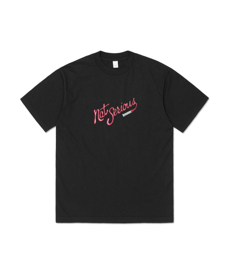 NS LIP SSV GD 6.5OZ TEE BLACK