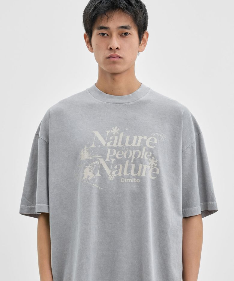 NPN SSV GD 6.5OZ TEE DARK SILVER