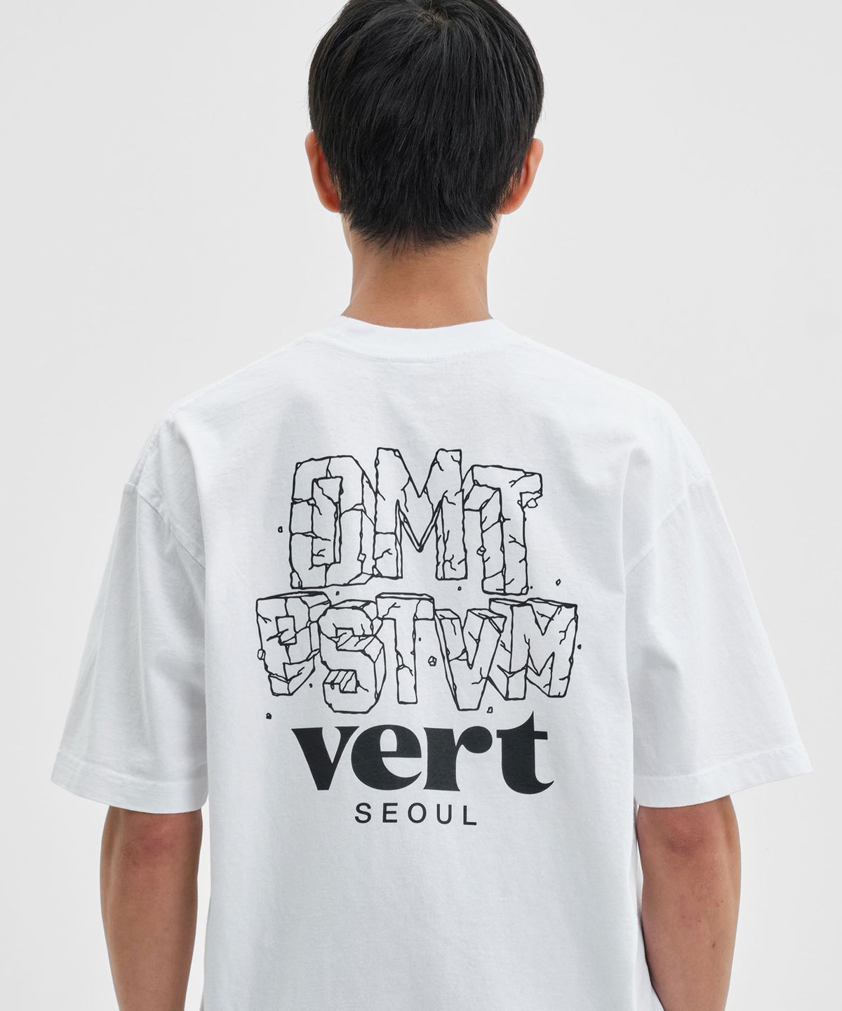 디미토(DIMITO) DMT VERT SEOUL SSV GD 6.5OZ TEE WHITE