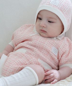 [BABY] 트위디 보넷 SET 핑크