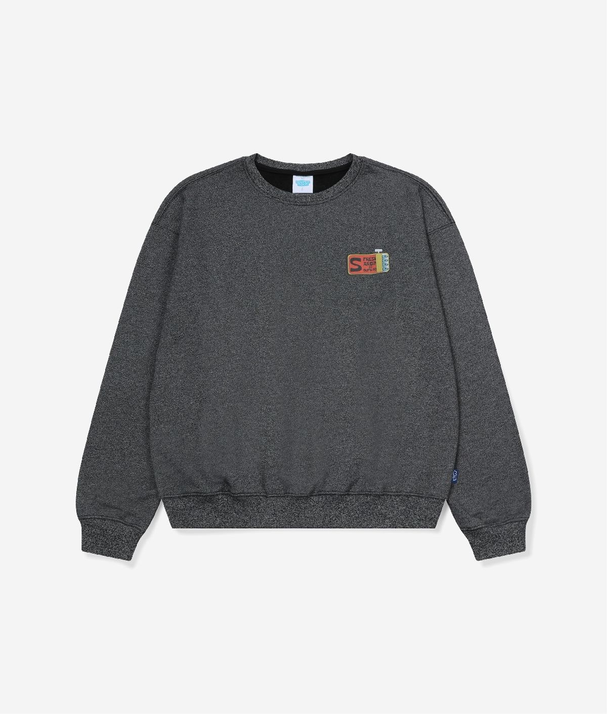 셈퍼리버(SEMPERRIBER) CANNED SARDINE SWEATSHIRTS (BLACK)