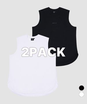 [2PACK] 머슬 릴렉스핏 데일리 슬리브리스