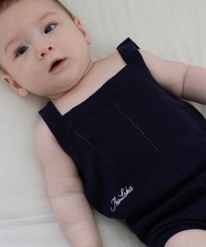 [BABY]란제리 텐셀 나시 SET 네이비