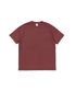 BECANVAS 32S 2-PLY PIGMENT DYED SHORTSLEEVE (BURGUNDY)