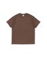 BECANVAS 32S 2-PLY PIGMENT DYED SHORTSLEEVE (BROWN)