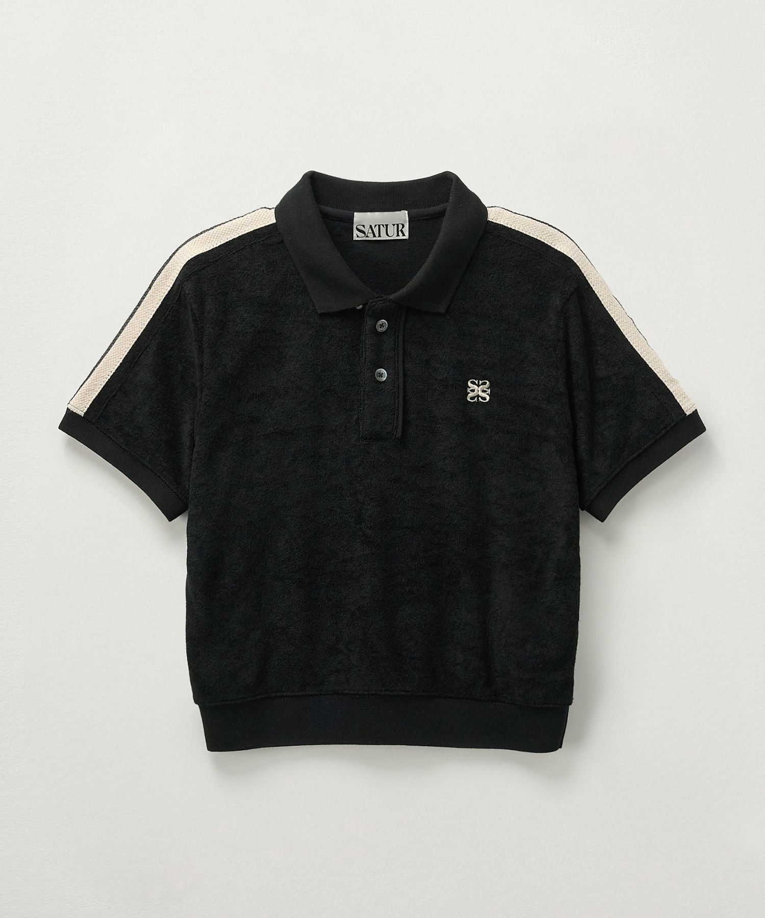 ポロシャツ SATUR Lawton Terry Pique Polo Short Sleeve T-Shirt Navy SA25 MUSINSA | SATUR Lawton Terry Pique Polo Short Sleeve T-Shirt