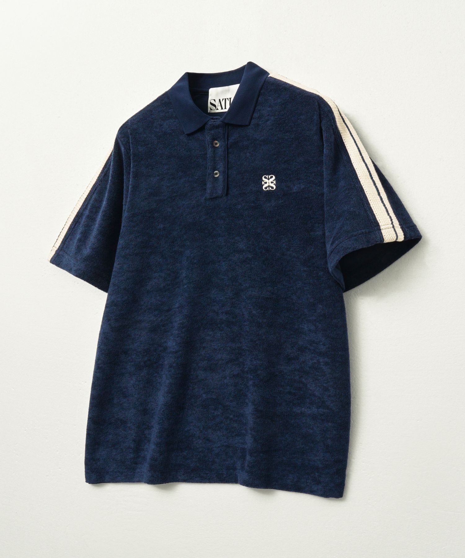 ★【SATUR】 25SS Lawton Terry Pique Polo T-Shirt★3 Color★ MUSINSA | SATUR Lawton Terry Pique Polo Short Sleeve T-Shirt