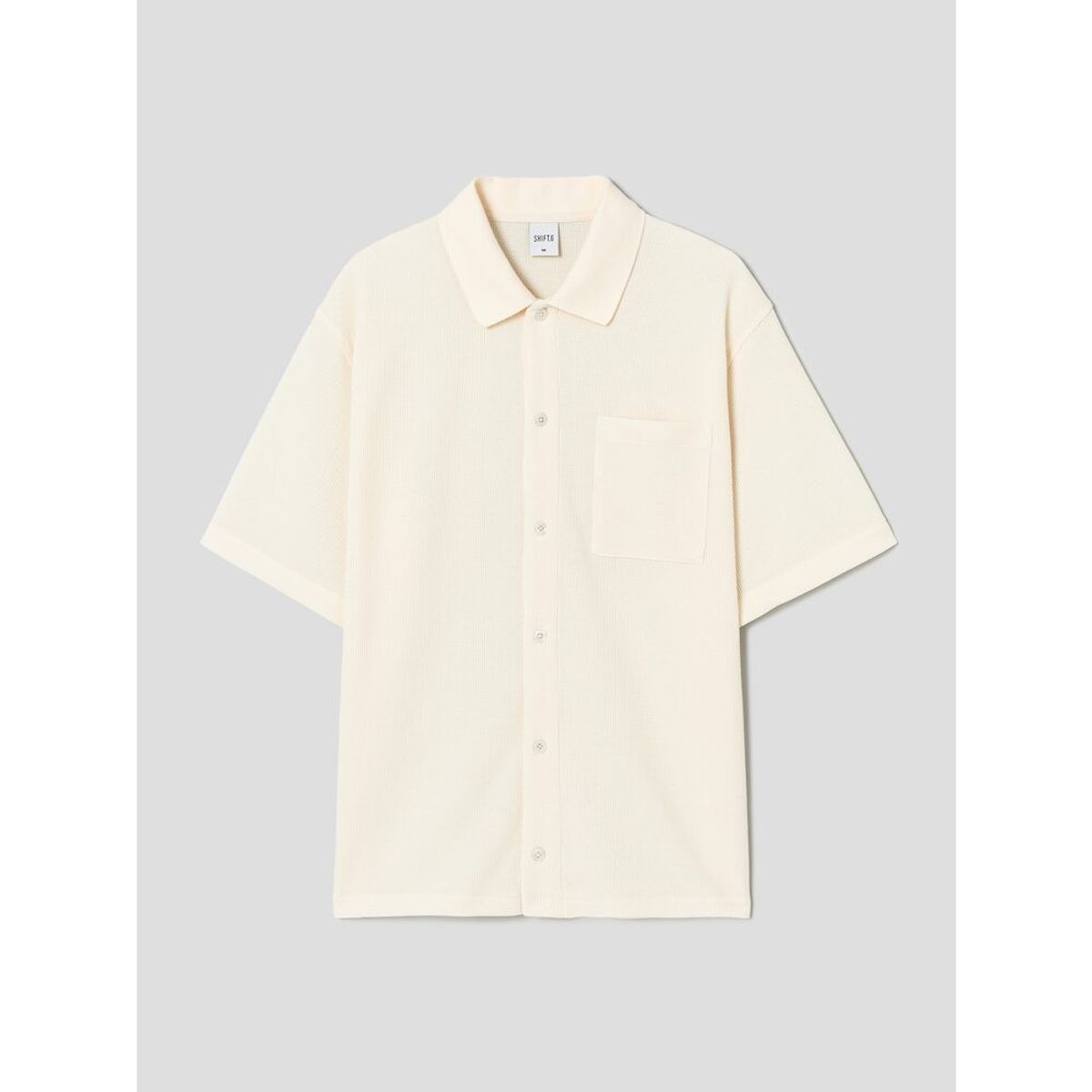 시프트지(SHIFT.G) Open Polo Jersey Shirts  Yellow