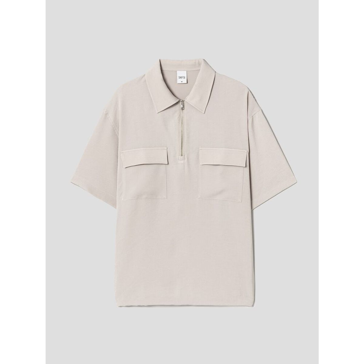 시프트지(SHIFT.G) Half ZipUp Polo  Beige