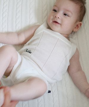 [BABY]란제리 텐셀 나시 SET 아이보리