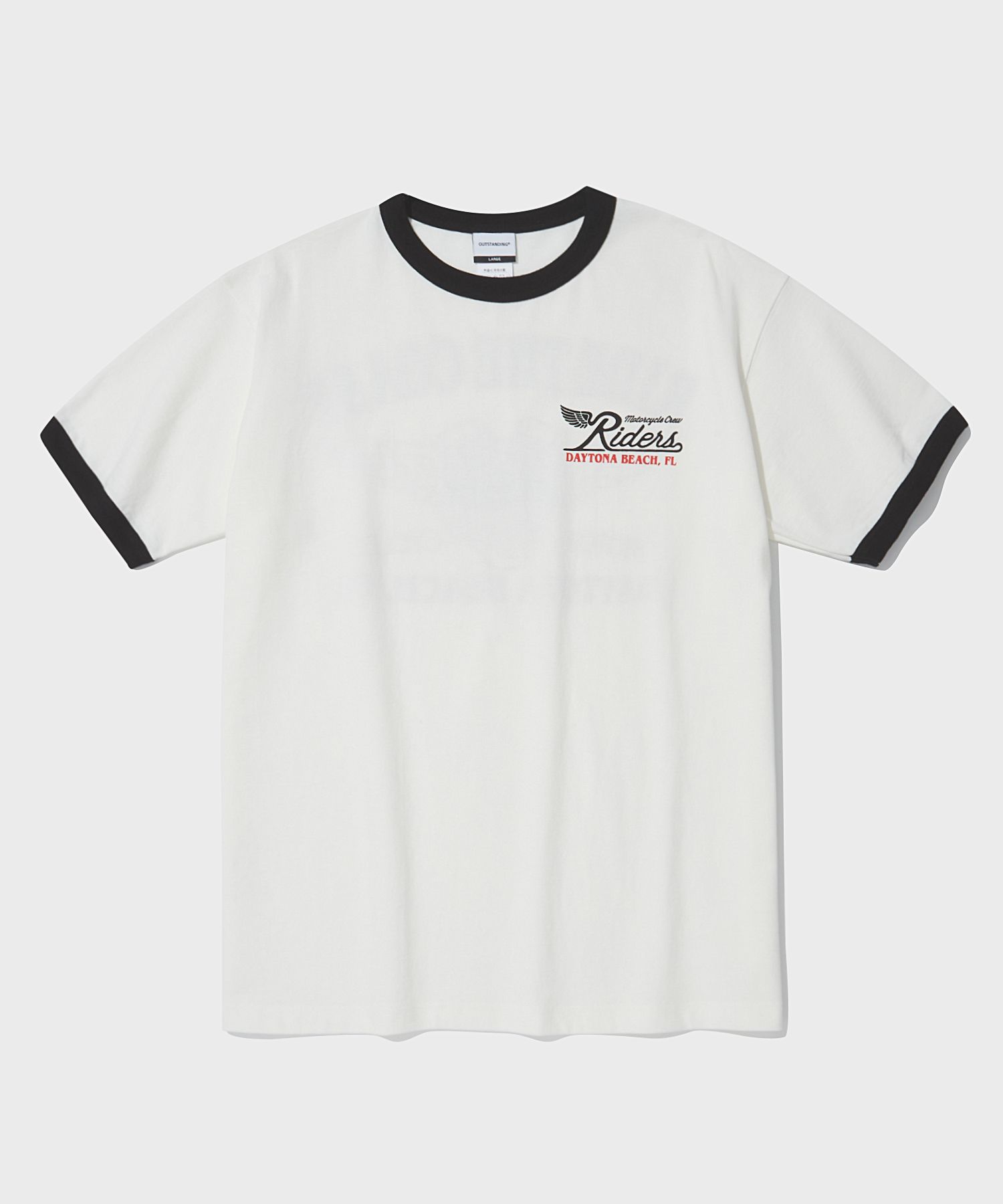 MUSINSA | OUTSTANDING MOT SERIES TEE(RIDE THE COAST)_OFF WHITE