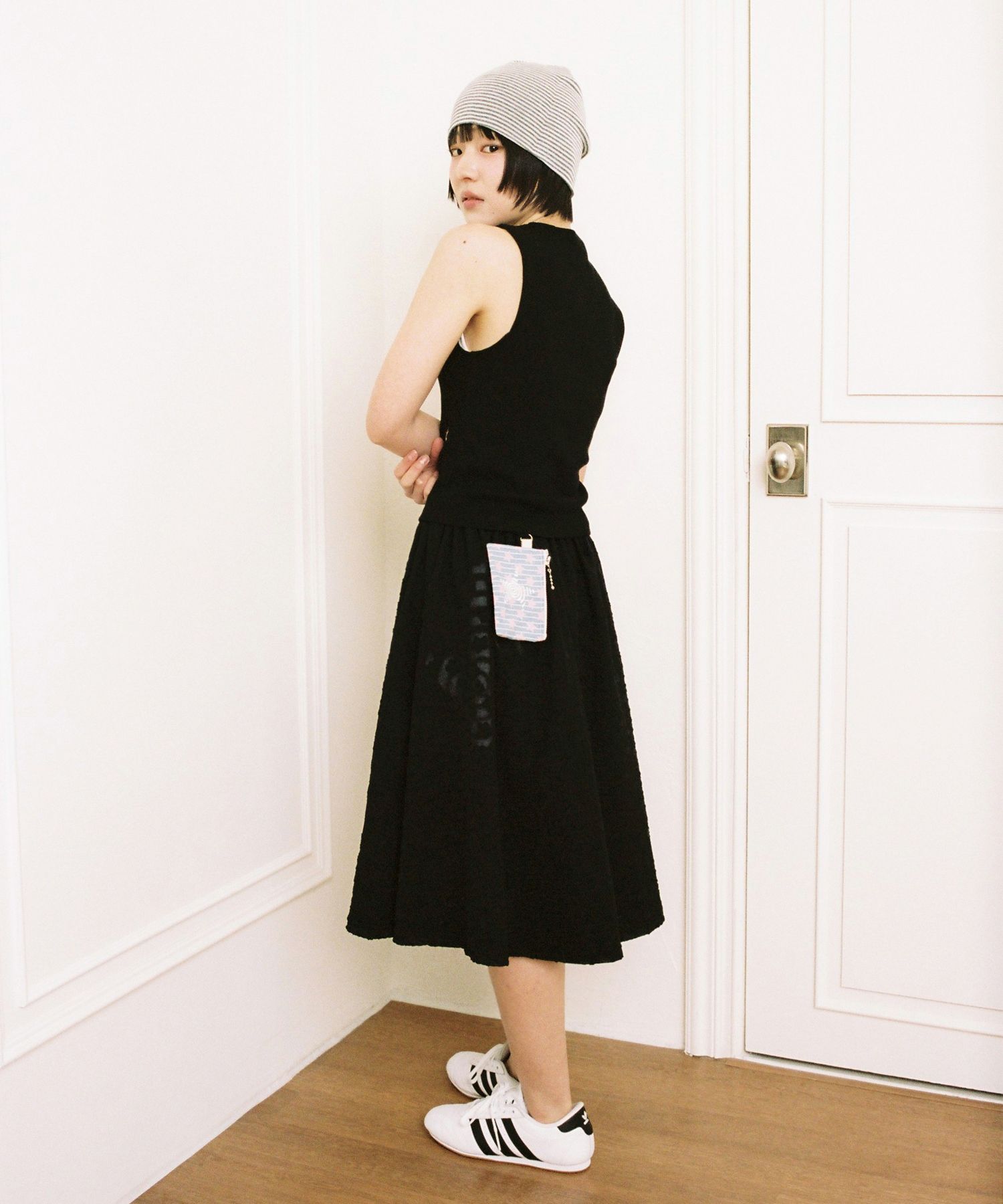 ●WEBHOUSE● 25SS LACE TWISTER STAR SKIRT MUSINSA | WEBHOUSE Lace Twister Star Skirt - Black