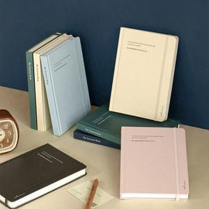 수베니어 B6 밴드 양장노트 (라인) 줄 하드커버 일기장