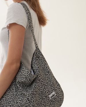 Leopard Easy Bag (Ivory)