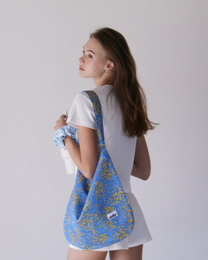 Yellow Rose Easy Bag (Sky Blue)