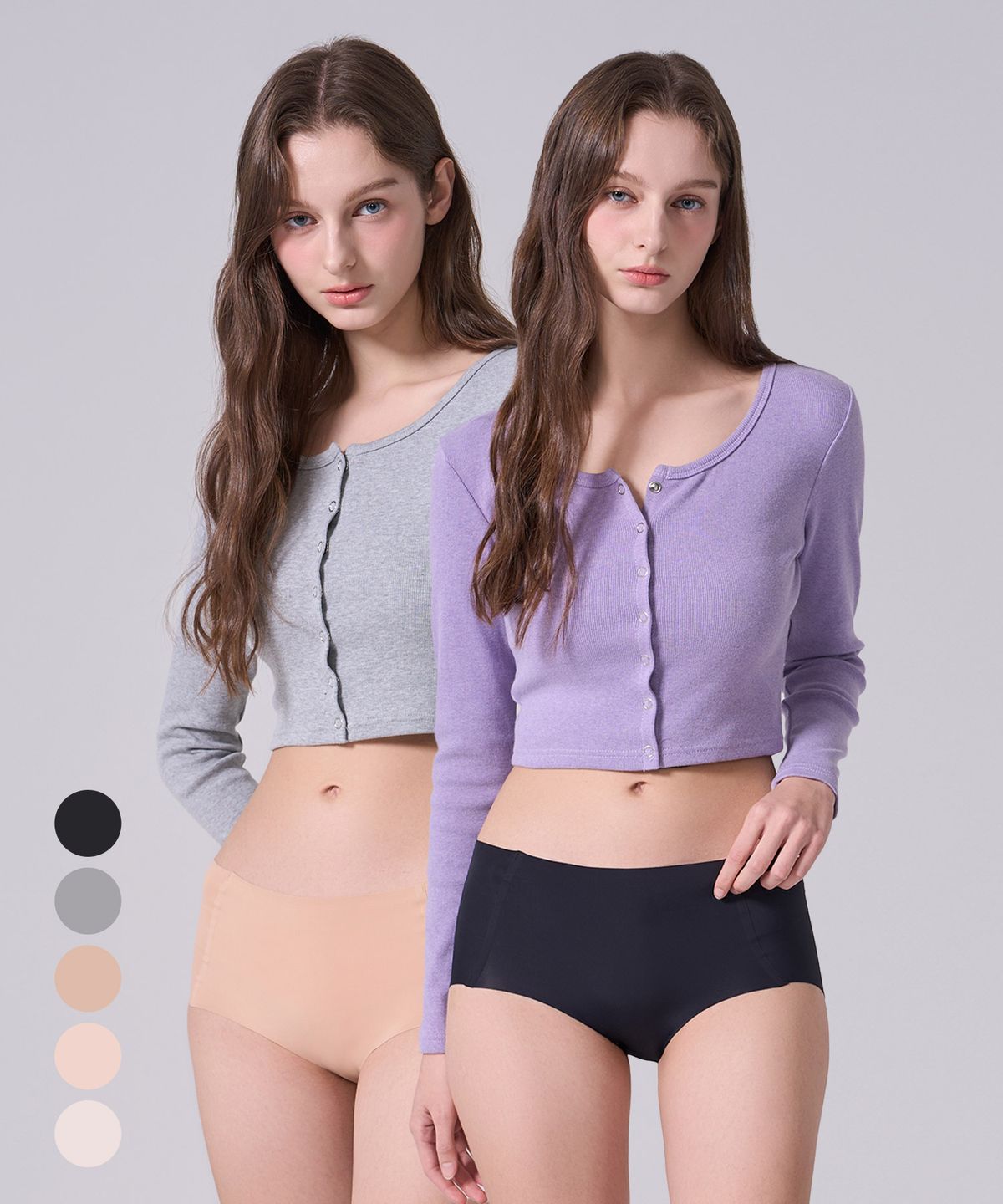 포에버21언더웨어(FOREVER21UNDERWEAR) [5PACK] 여성 베이직 프리컷 팬티
