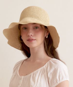 natural fine bucket hat (C066_ivory)