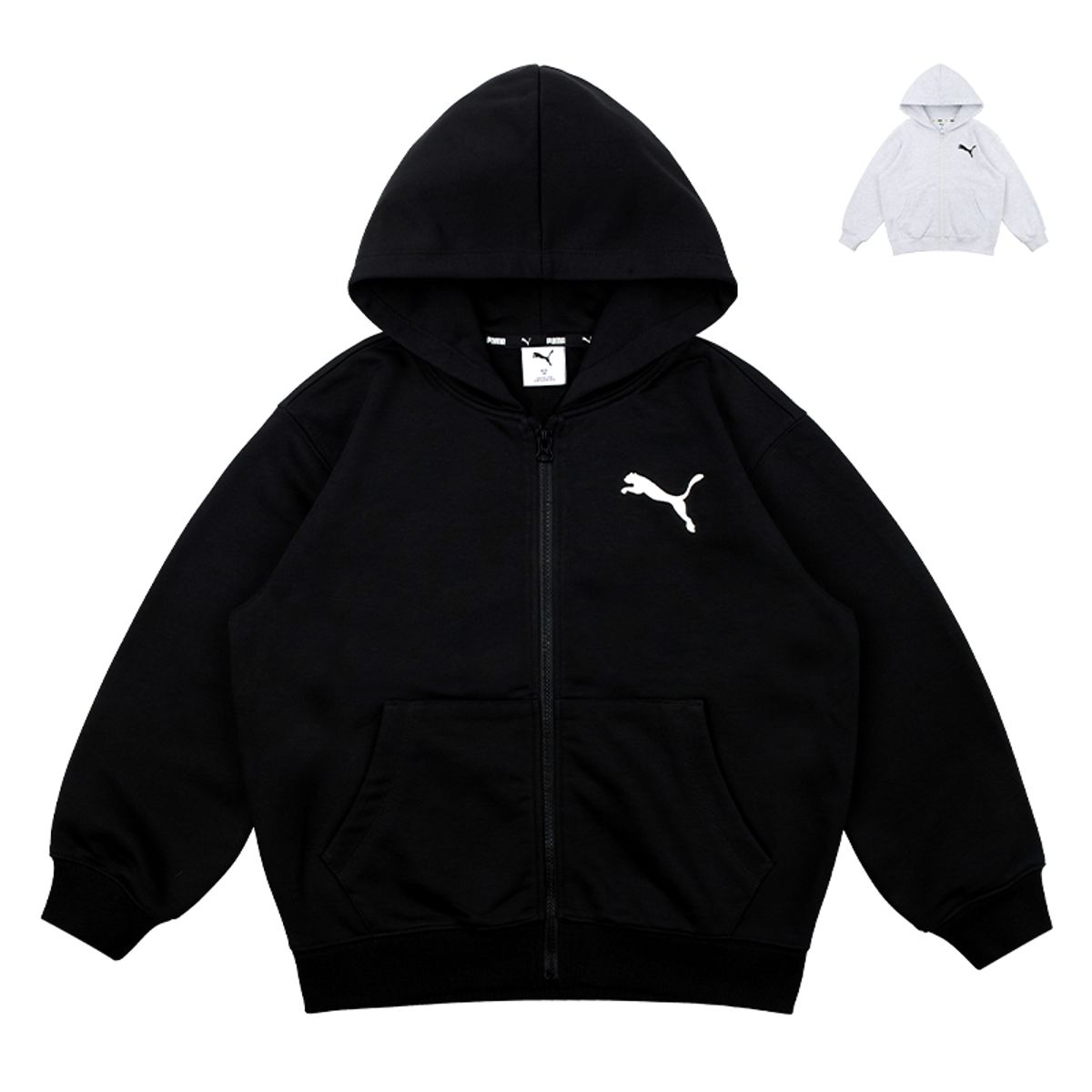 푸마 키즈(PUMA KIDS) 에센셜 후드집업_PK51JD301