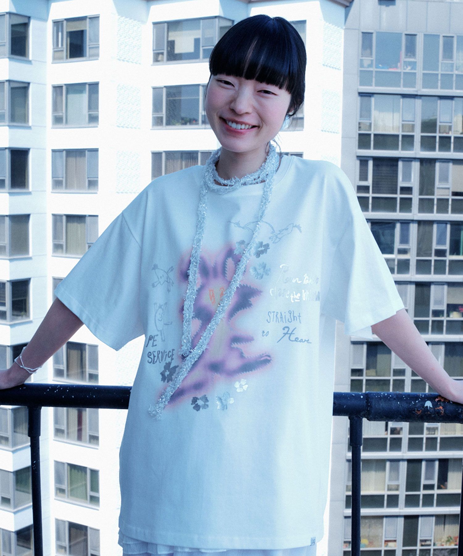 typeservice☆大人気Tシャツ♪Run Rabbit Top White MUSINSA | TYPESERVICE Run Rabbit Top [White]