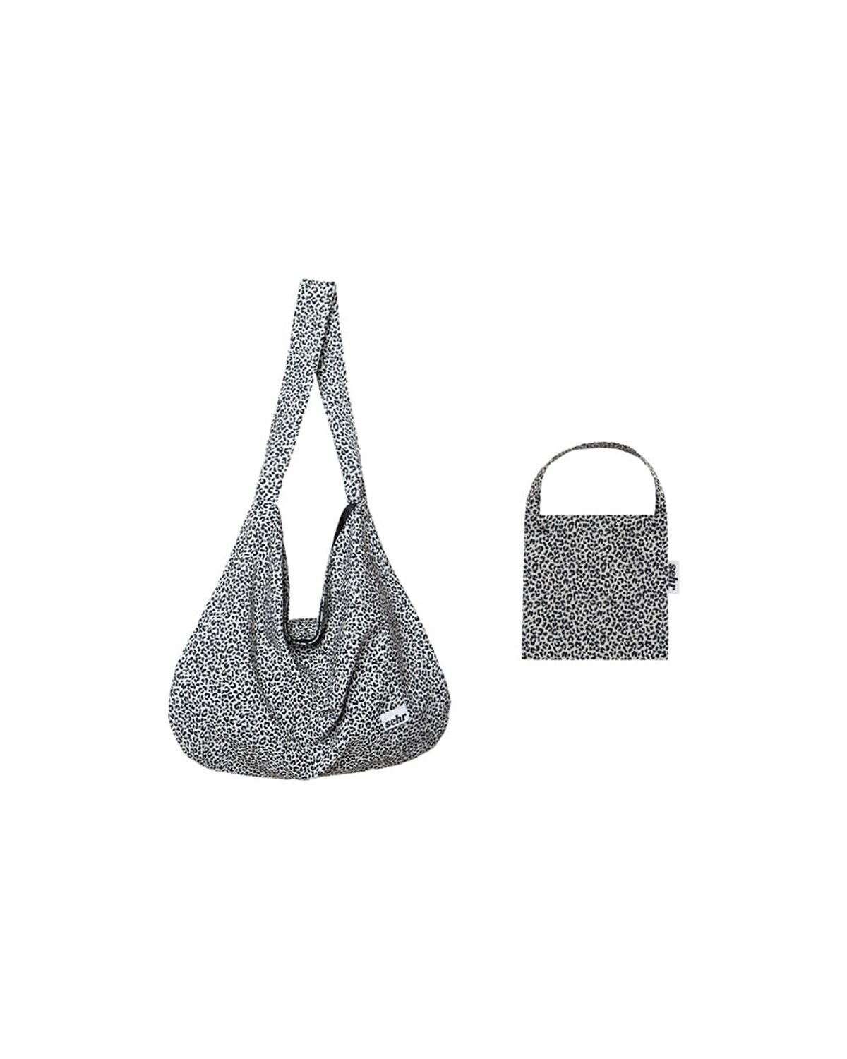 세르(SEHR) Leopard Easy Big Bag (Ivory)