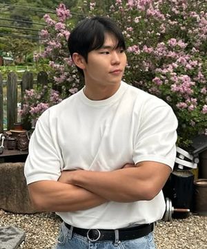 베이직 쿨 라운드 크롭 반팔 니트 [IVORY]