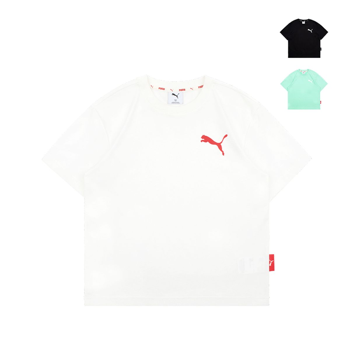 푸마 키즈(PUMA KIDS) 에센셜 반팔티_PK52TL302