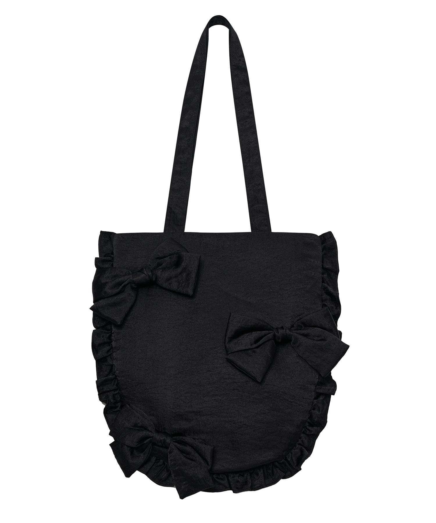★typeservice★Padded Bow Bag MUSINSA | TYPESERVICE Padded Bow Bag [Black]