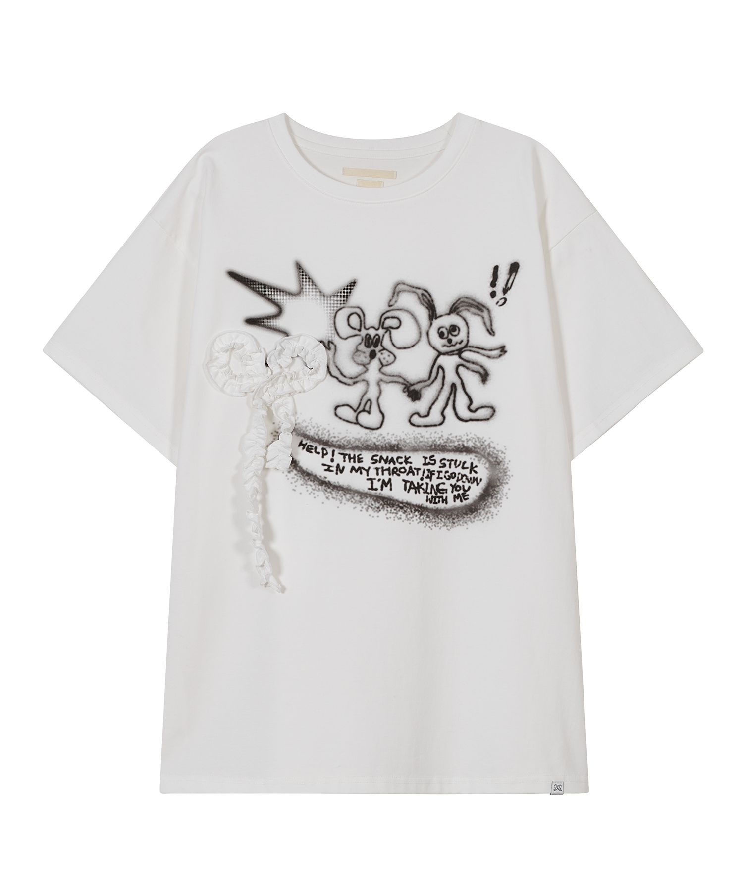 TYPESERVICE ♥ Ruffled Bow Top /追跡付 MUSINSA公式 | TYPESERVICE Ruffled Bow Top [Black]