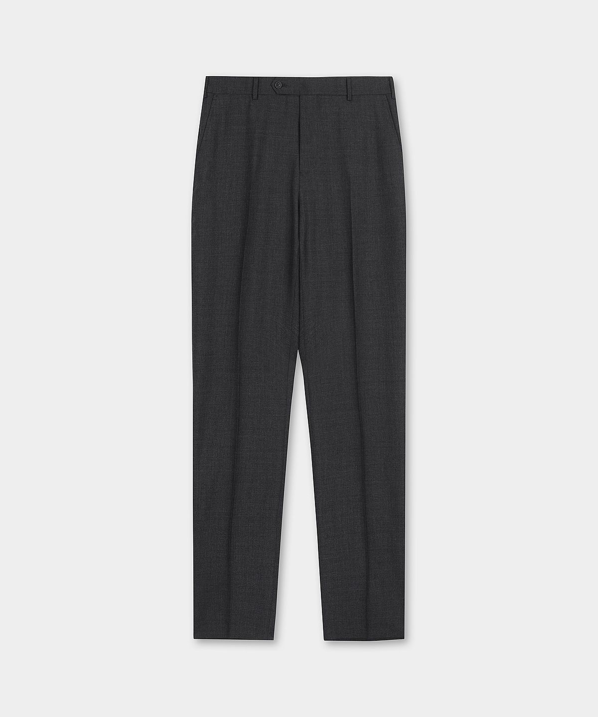 브룩스 브라더스(BROOKS BROTHERS) 울 플란넬 솔리드 트라우저 (차콜) (BBPTMN6218VFS)