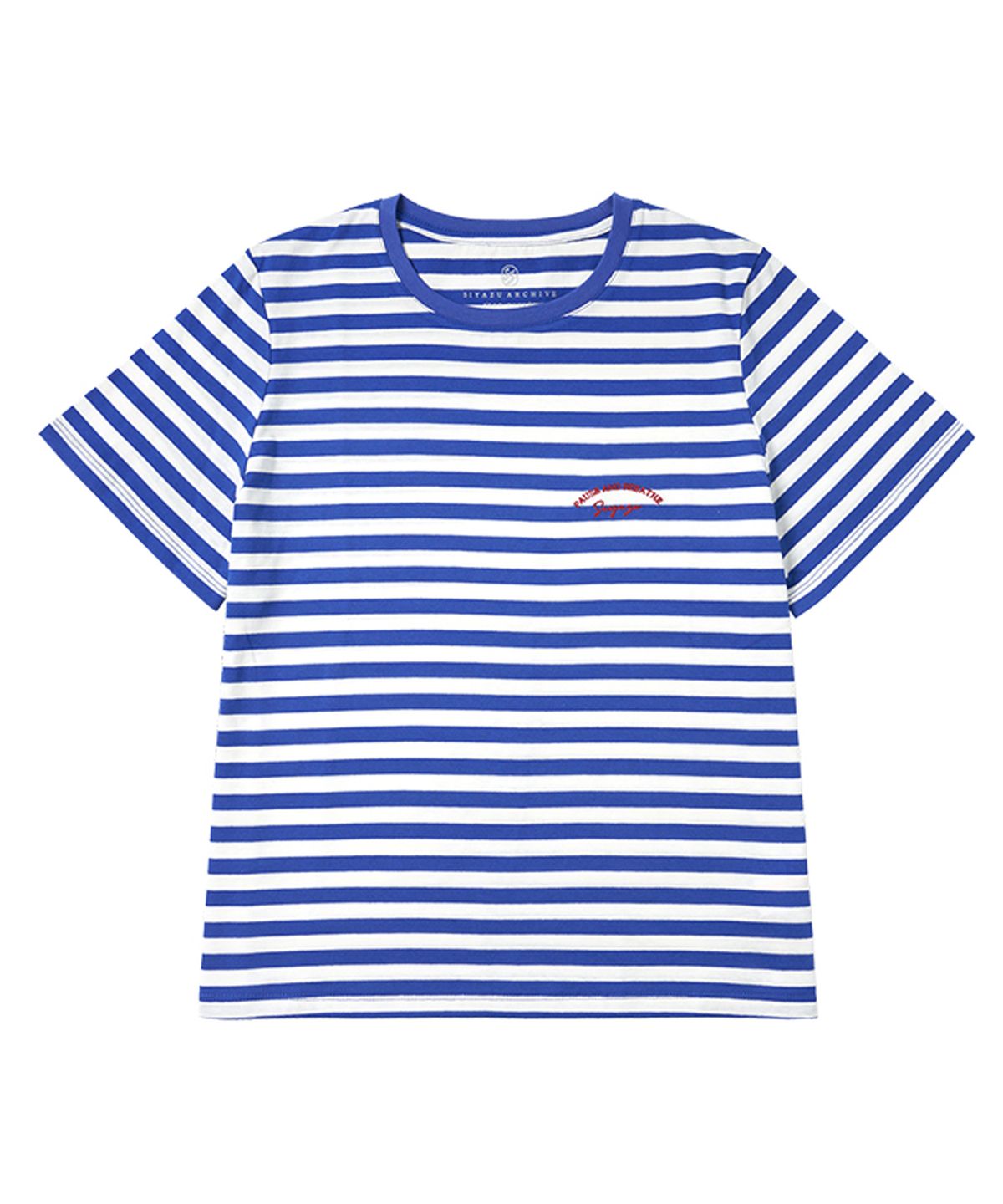 시야쥬(SIYAZU) SITP5205 프레쉬 ST 반팔 티셔츠_Royal blue