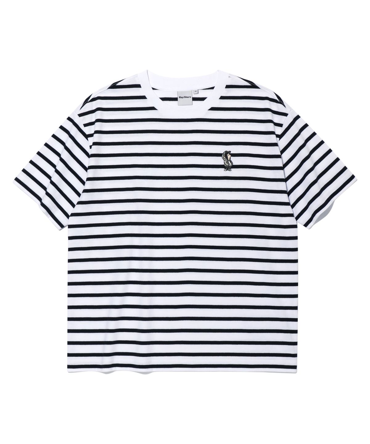 레이피커스(RAYFIKERS) 도티 스트라이프 반팔티 OFF WHITE (MP2TU280-001)