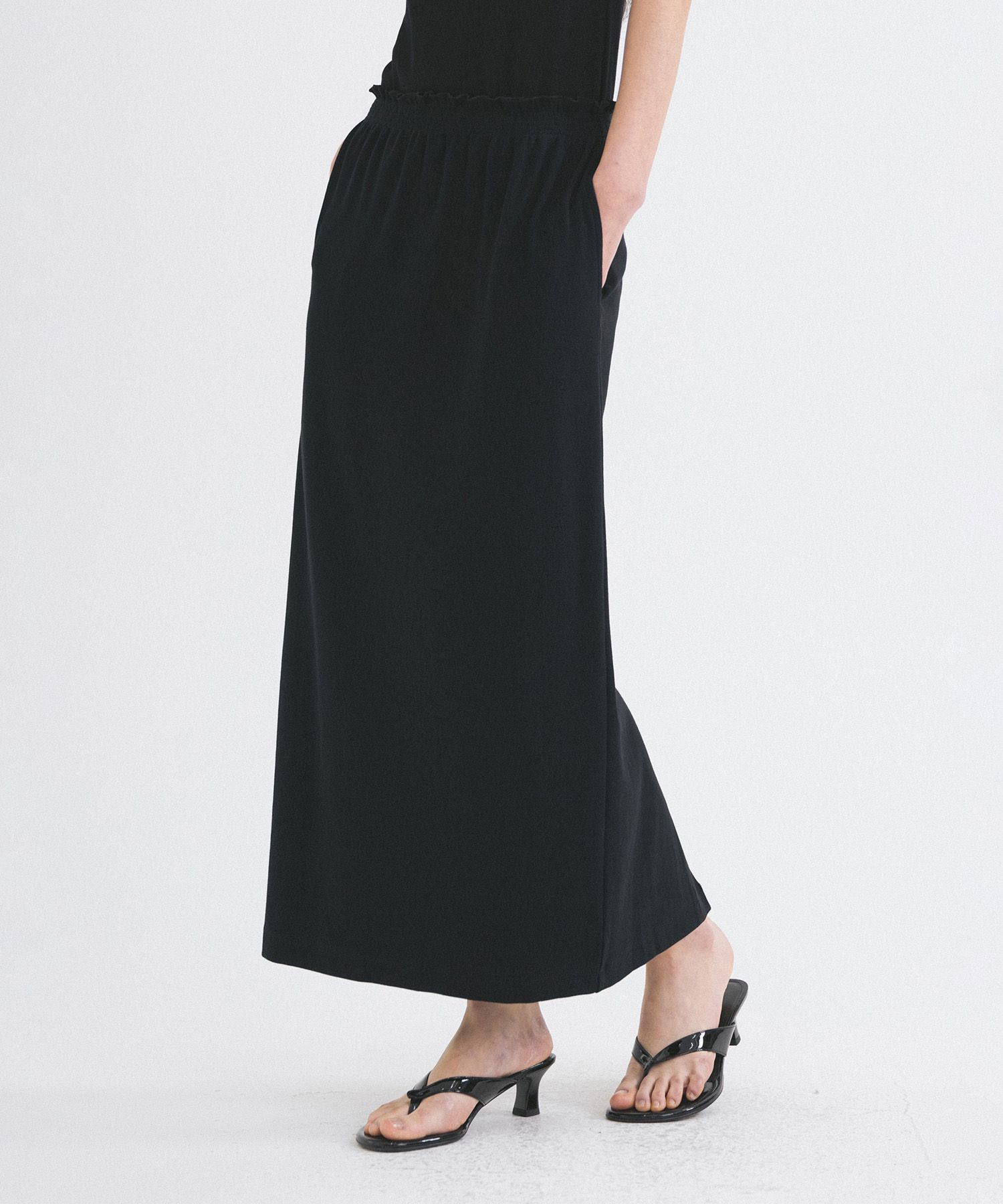MUSINSA | SIYAZU SIST9048 Shirring Banding Golji Long
