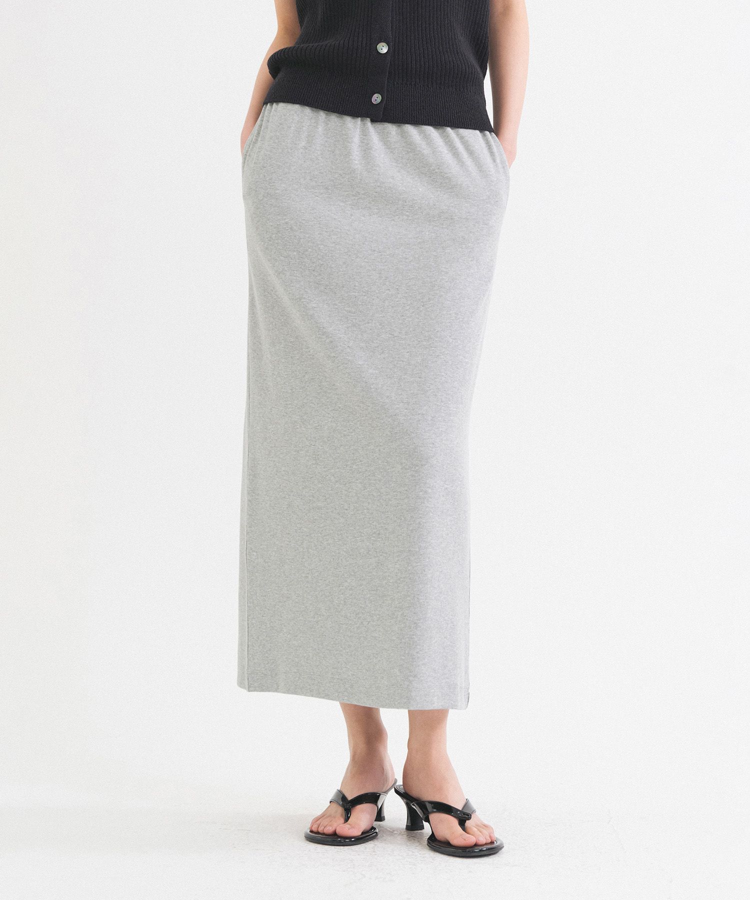 スカート Siyazu SIST9048 Shirring Banding Golji Long Skirt_Vanilla cr MUSINSA | SIYAZU SIST9048 Shirring Banding Golji Long