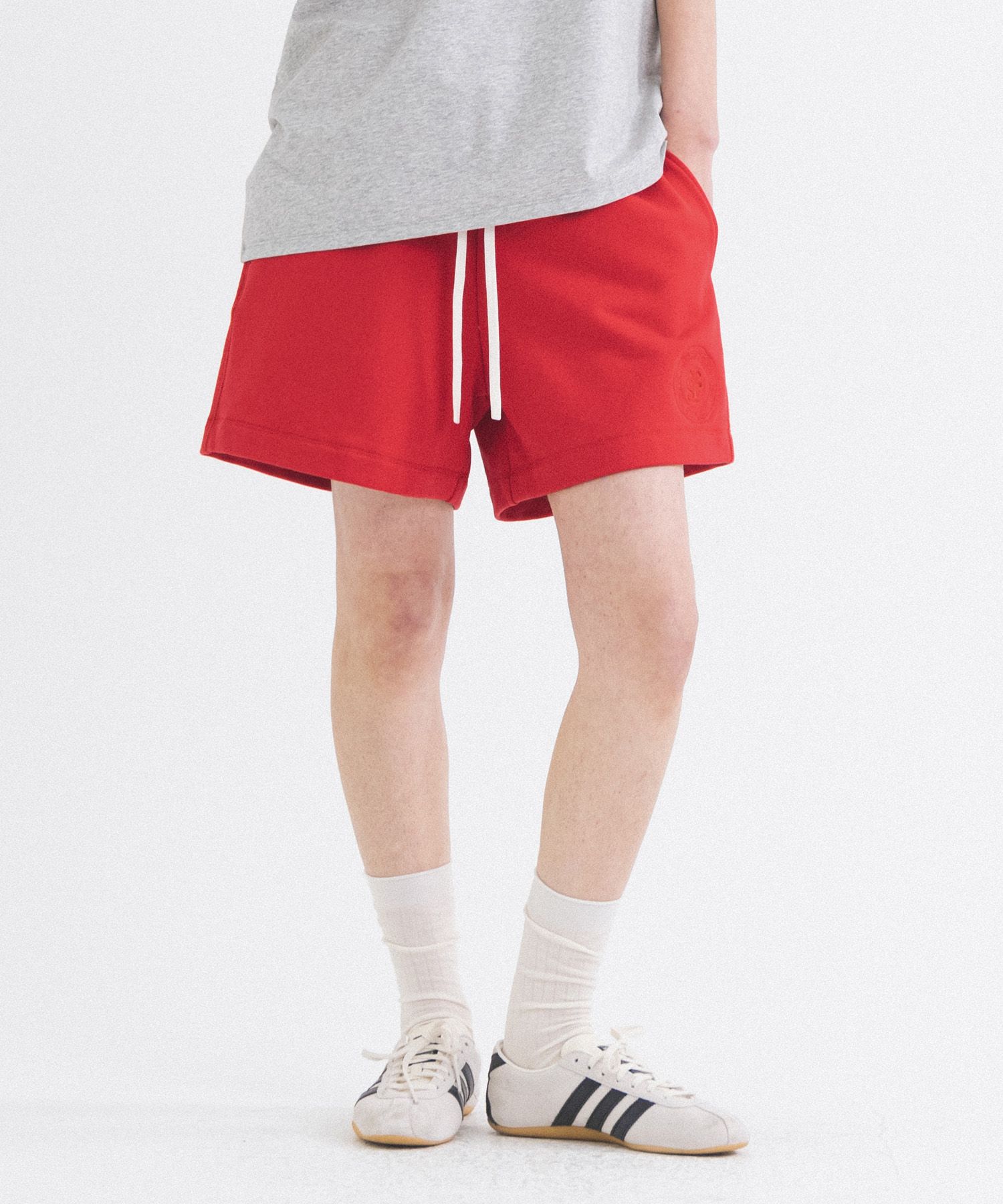 ショートパンツ Siyazu SIPT7164 Heritage Sweat Shorts_Red MUSINSA | SIYAZU SIPT7164 Heritage Sweat Shorts_Red