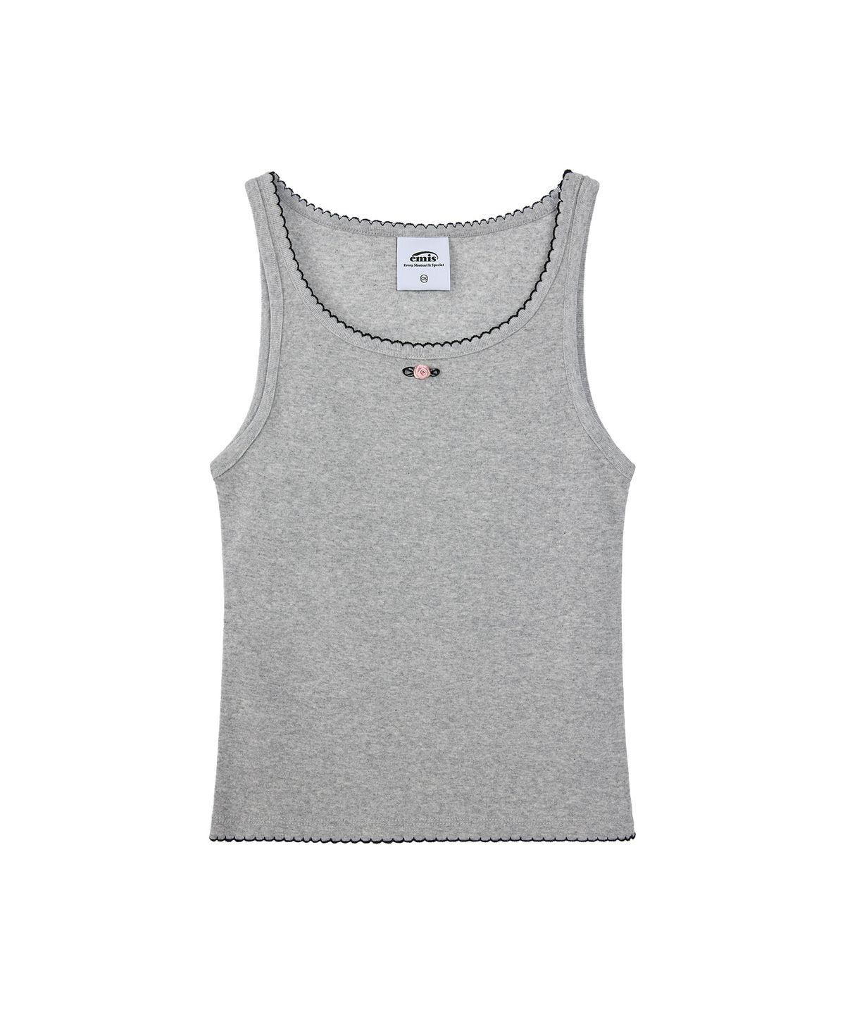 이미스(EMIS) (WOMENS) MINI CORSAGE SLEEVELESS-GRAY