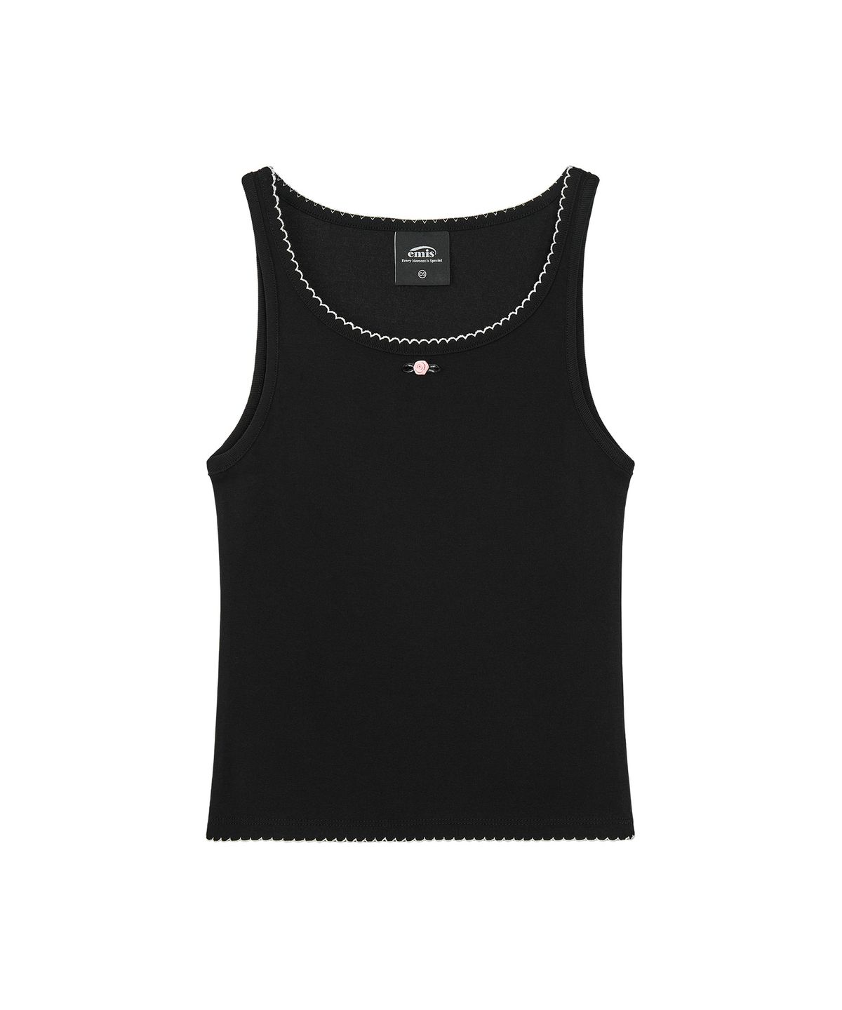 이미스(EMIS) (WOMENS) MINI CORSAGE SLEEVELESS-BLACK