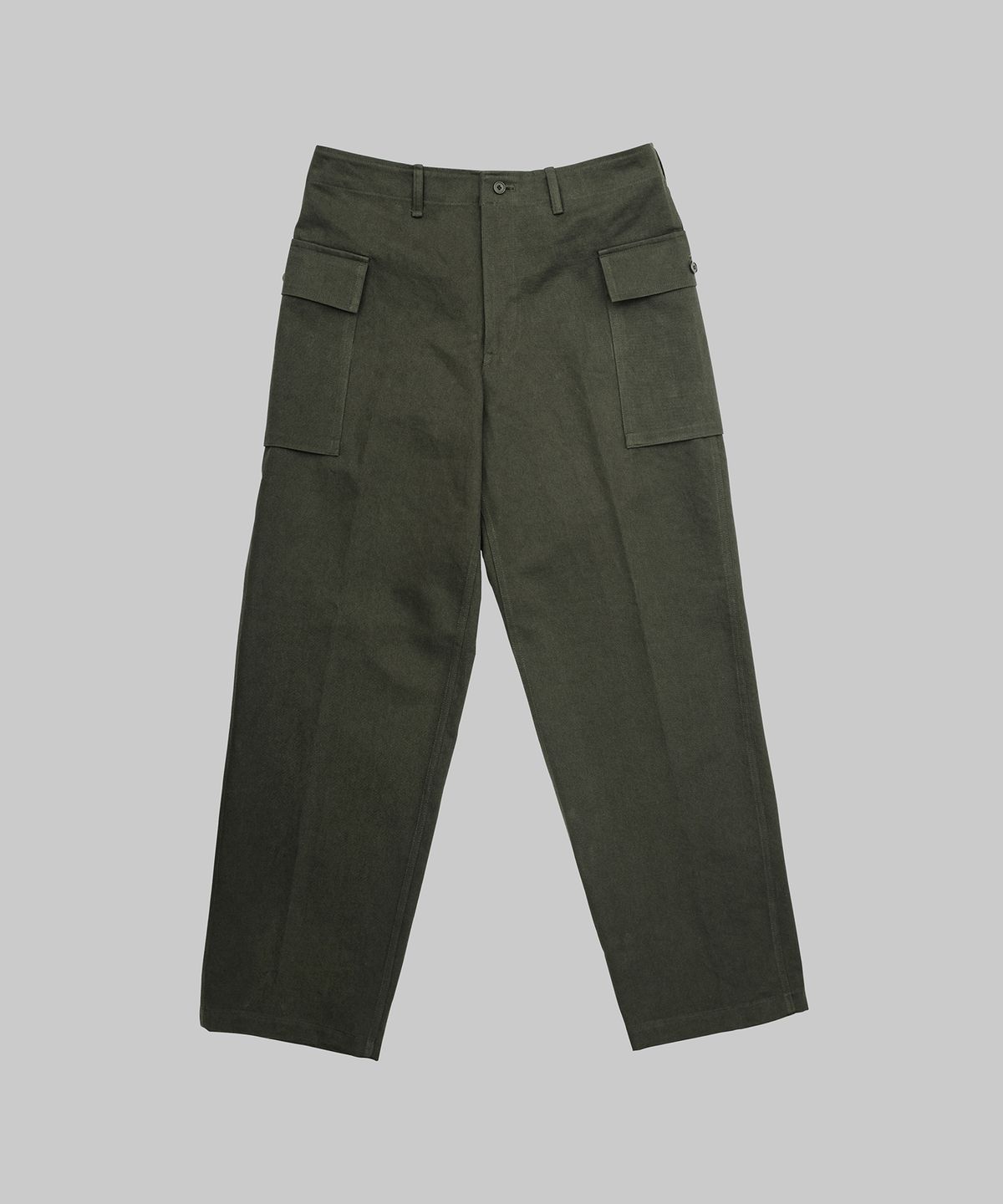 뗄라(TELA) Olive Vintage Cotton M43 Pants