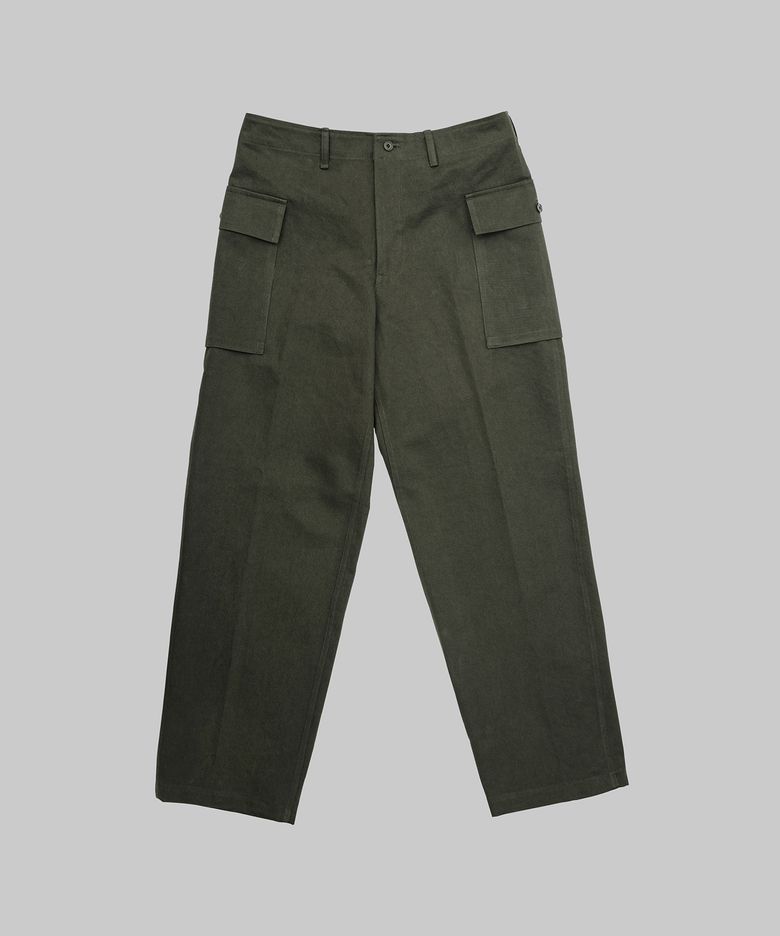 Olive Vintage Cotton M43 Pants