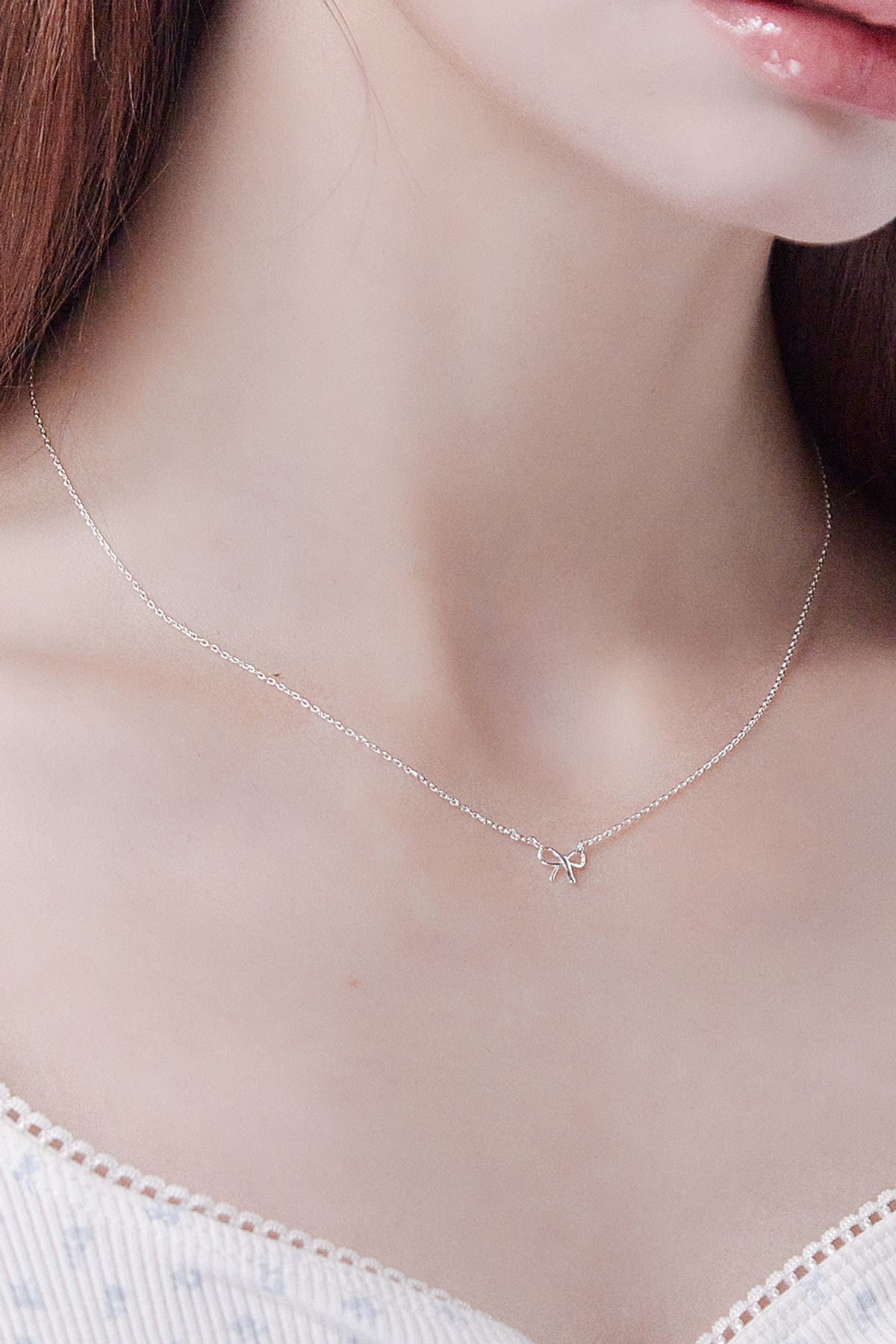 챠미(CHARMY) 베이비 리본 목걸이
