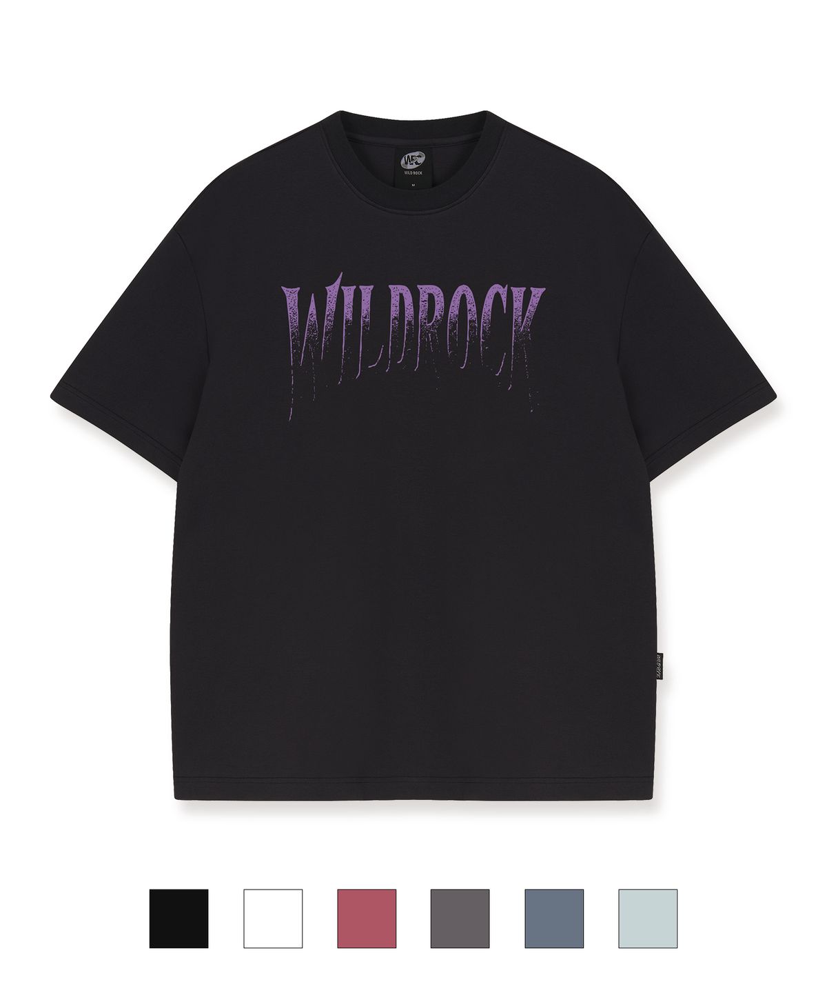 와일드락(WILDROCK) Dripping Wildrock Cool cotton Overfit half T-shirts