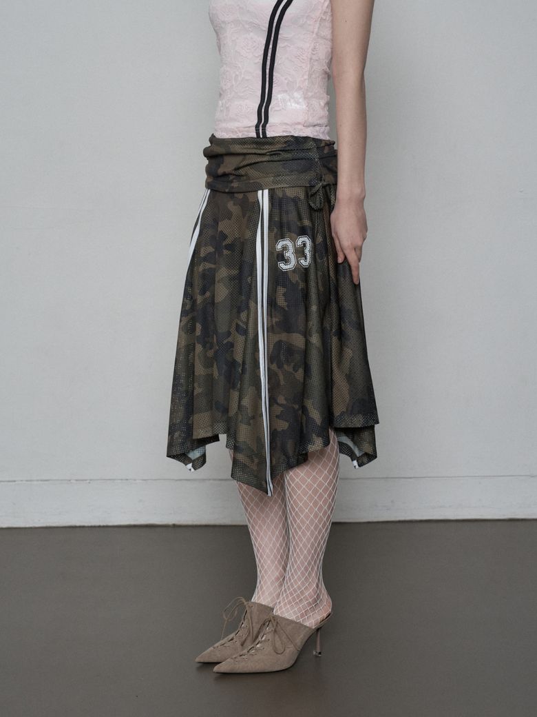 33 SPORTY SKIRT / CAMO