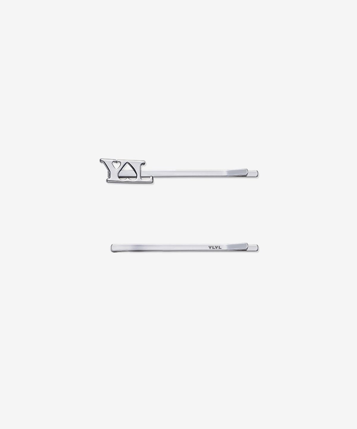 영리영리(YLYL) Symbol slides set (2pcs), SILVER