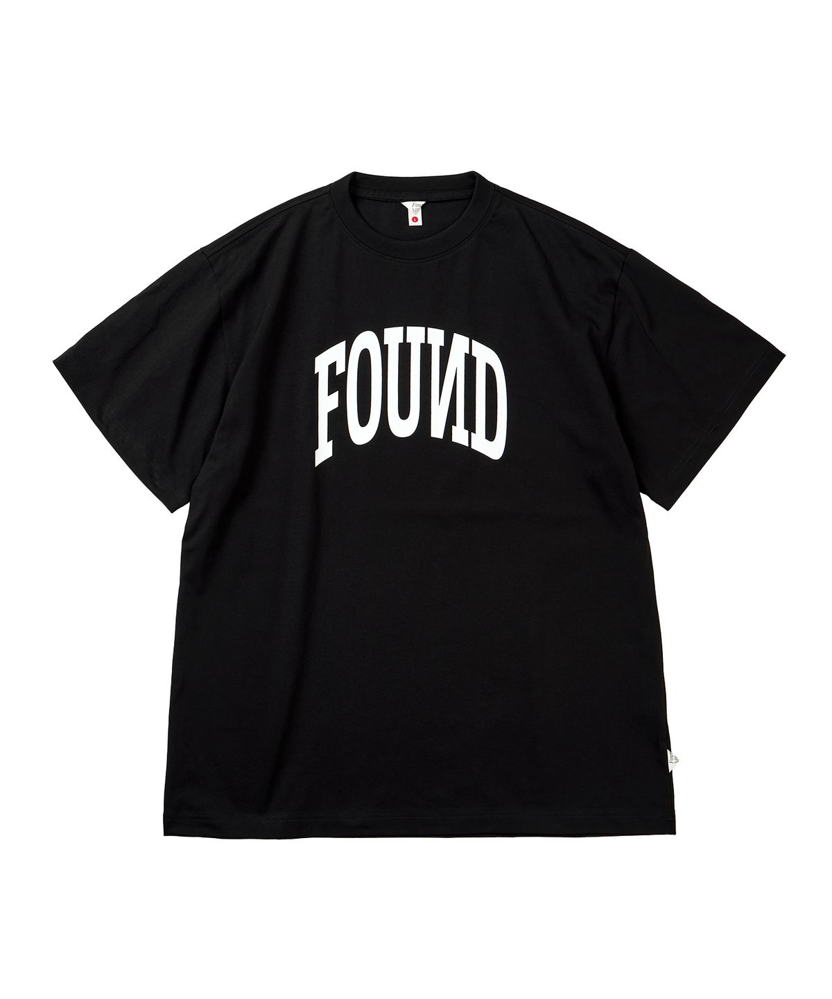 파운드포켓(FOUNDPOCKET) 파운드 티셔츠 블랙