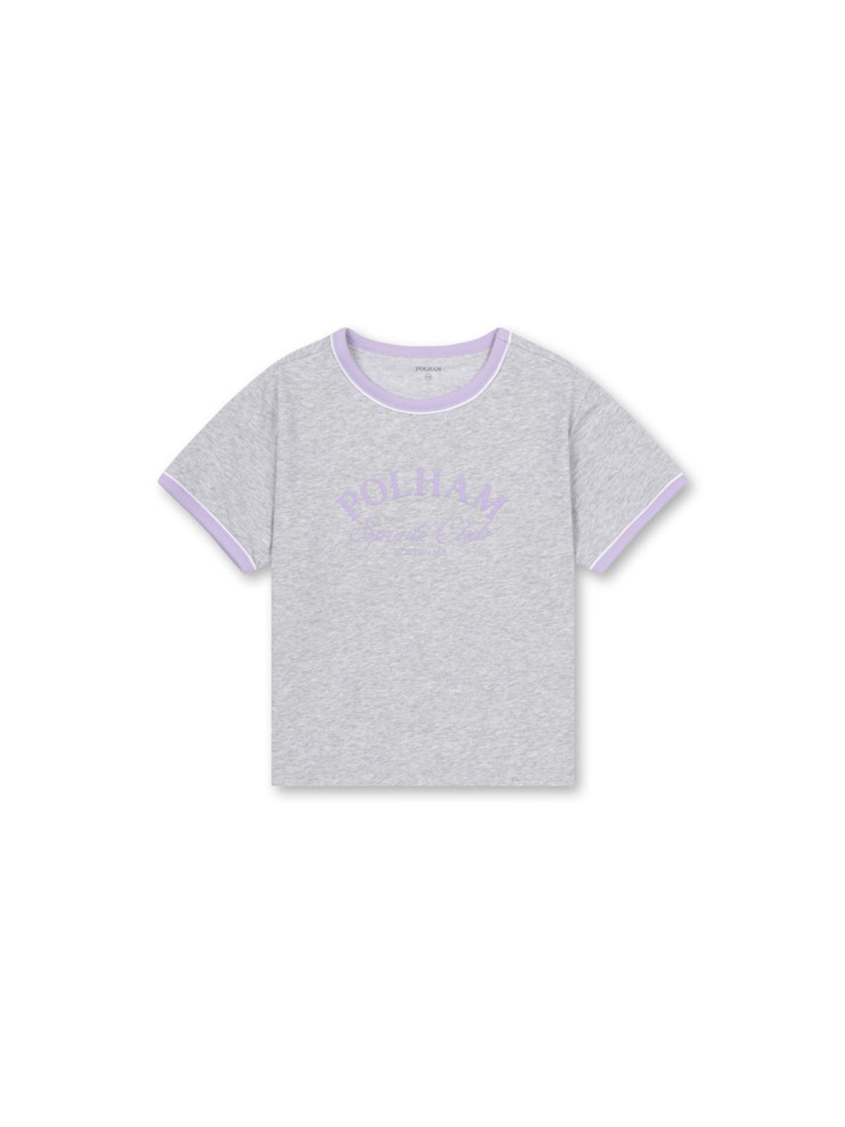 폴햄키즈(POLHAM KIDS) 여아) 아이차 링거 워딩 반팔티_PKF2TS2031