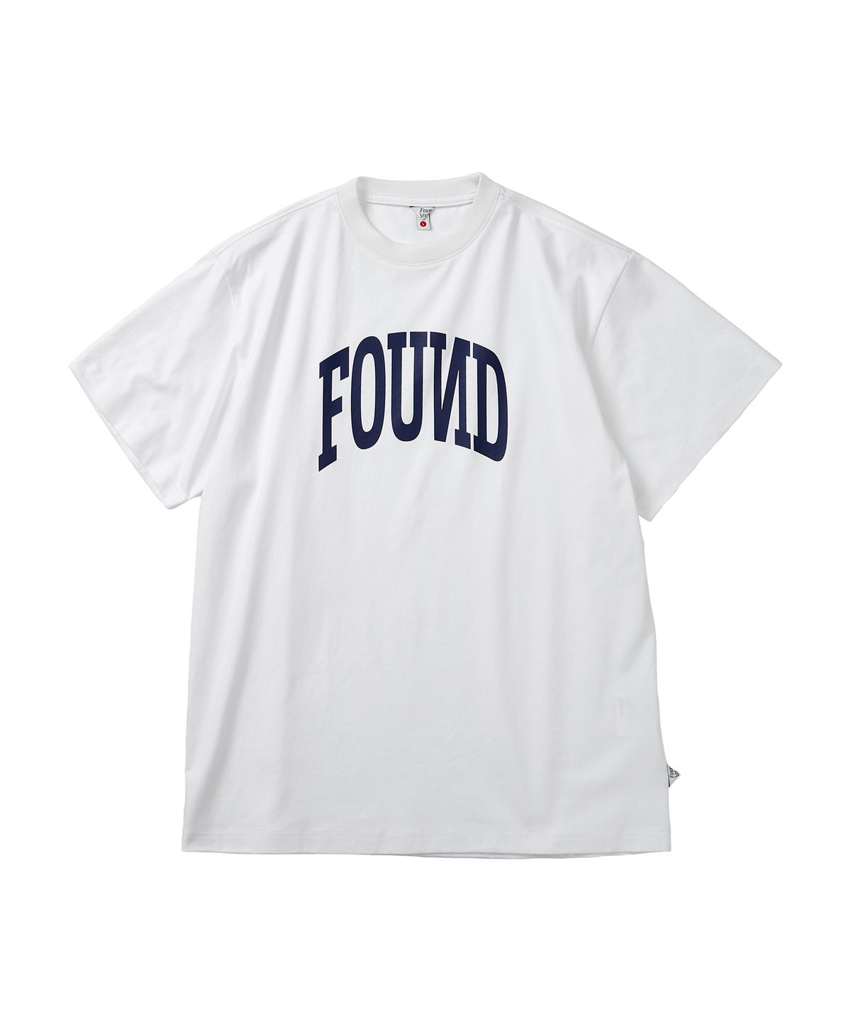 파운드포켓(FOUNDPOCKET) 파운드 티셔츠 화이트