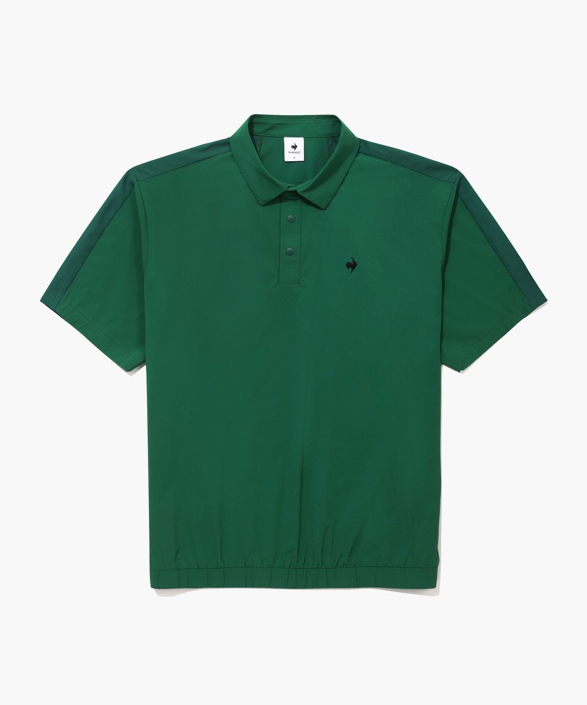 르꼬끄 골프(LECOQ GOLF) 남성 소재 믹스 퍼포먼스 티셔츠 (GQ221MTS51)