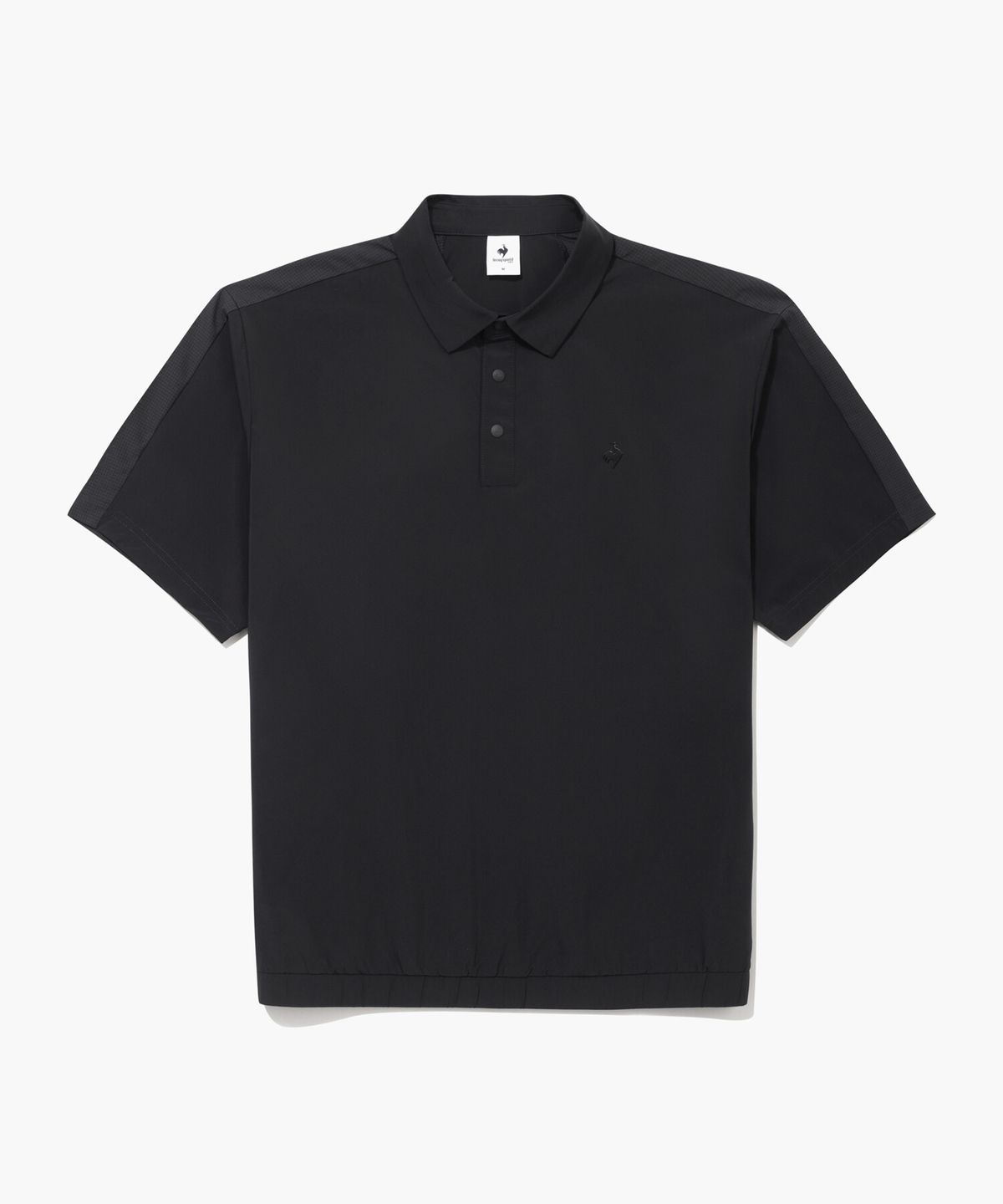 르꼬끄 골프(LECOQ GOLF) 남성 소재 믹스 퍼포먼스 티셔츠 (GQ221MTS51)