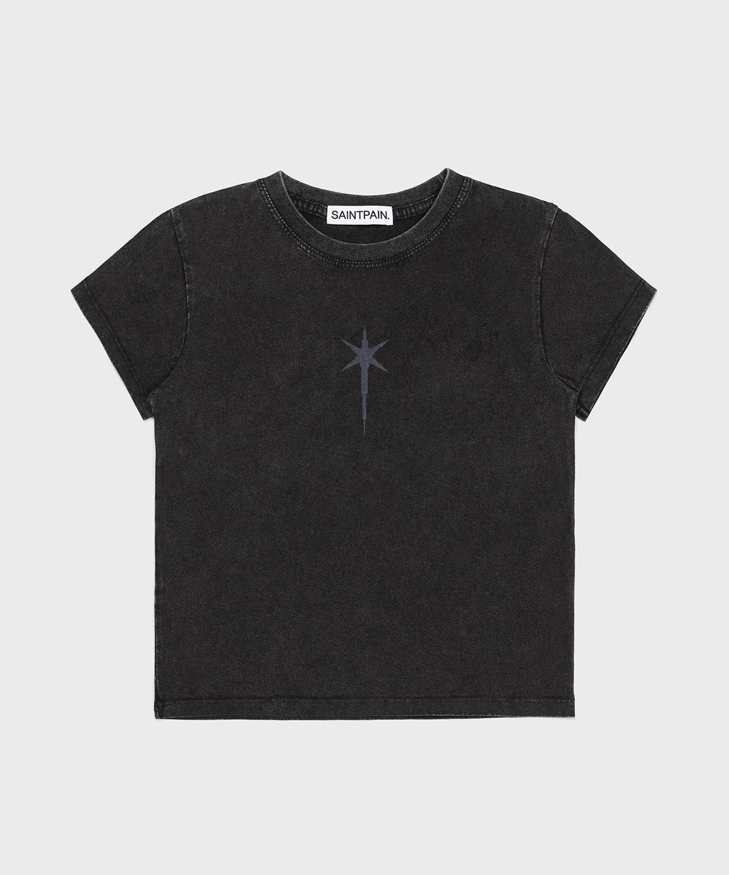 日本未入荷SAINTPAINのSP COP PIGMENT HALF SLEEVE T-SHIRT MUSINSA公式 | SAINTPAIN SP HEX PIGMENT CROP HALF SLEEVE T