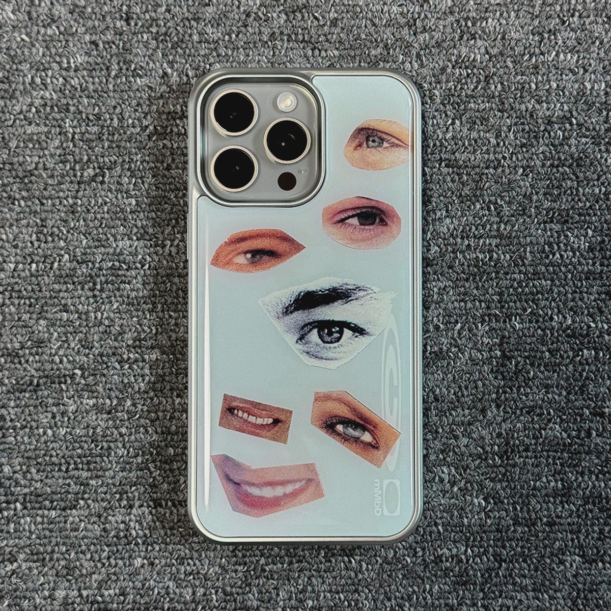 메모리즈바운더리(MEMORIESBOUNDARY) Particles of Memory Phone Case (SV_Gray)